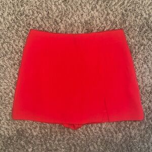 Endless Rose red mini skort